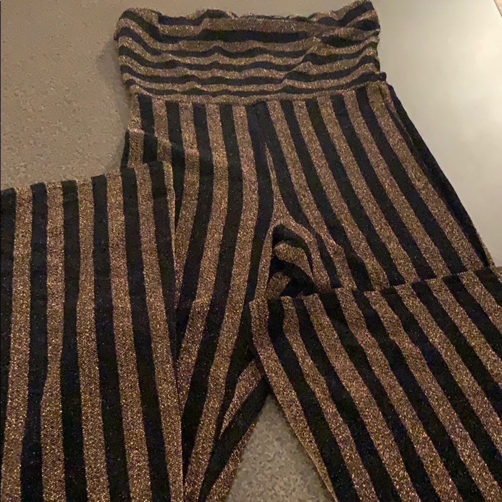 Wide leg jumpsuit